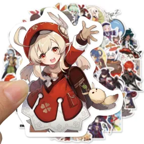 50pcs anime Decal Stickers | Hot girl Waifu stickers Decal Stickers | For  suitcase laptop Car Truck Waterproof Car stickers