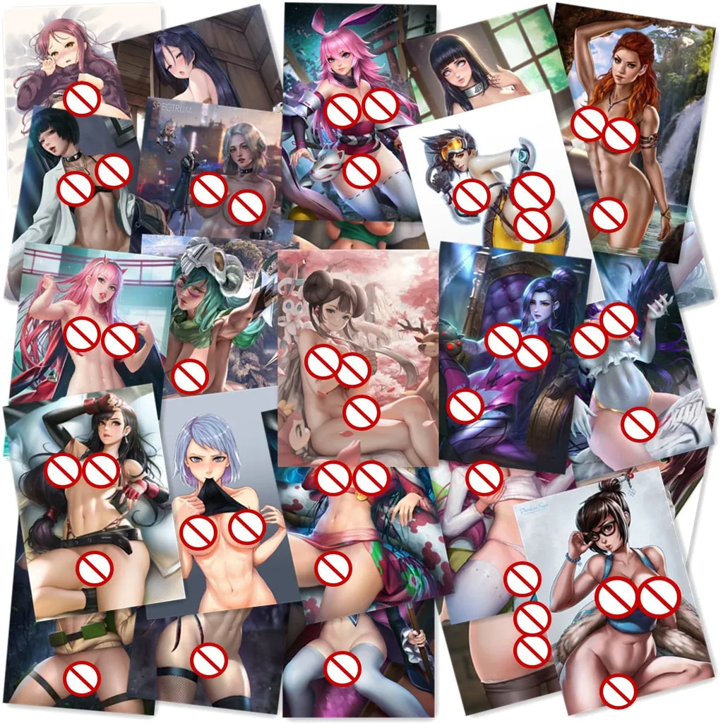 50pcs anime Decal Stickers | Hot girl Waifu stickers Decal Stickers | For  suitcase laptop Car Truck Waterproof Car stickers