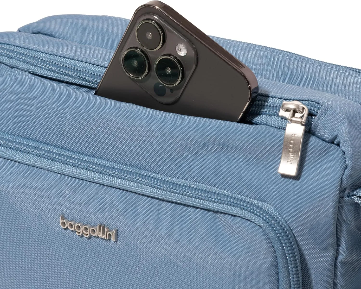 Baggallini Modern Camera 7"x9" Crossbody Bag W/Built-in Wallet, Compartments & RFID Slots