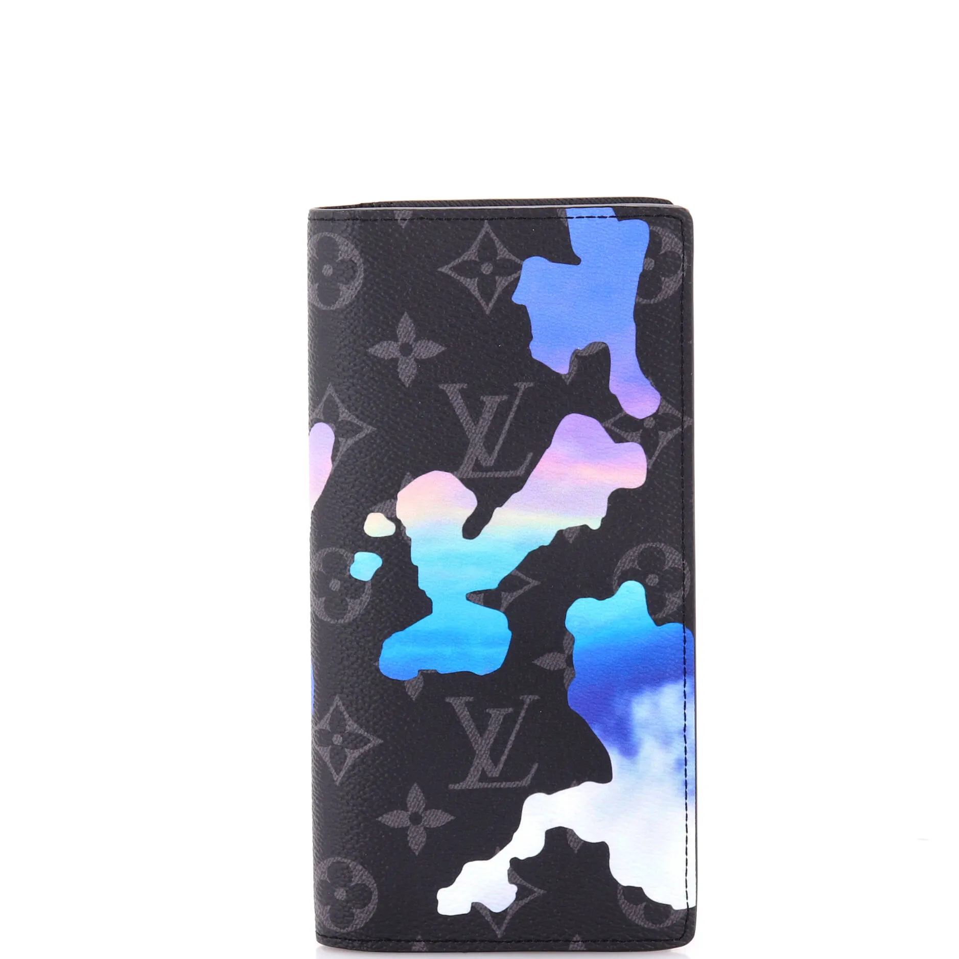 Brazza Wallet Limited Edition Room with a View Printed Monogram Eclipse Canvas
