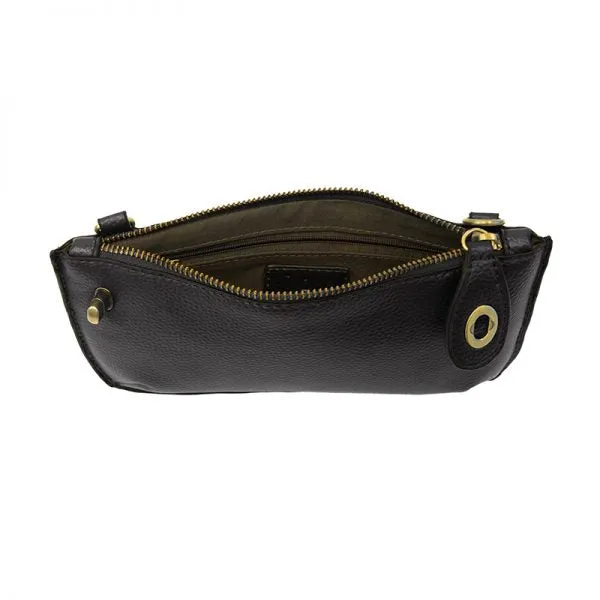 Classic Crossbody Wristlet - Black