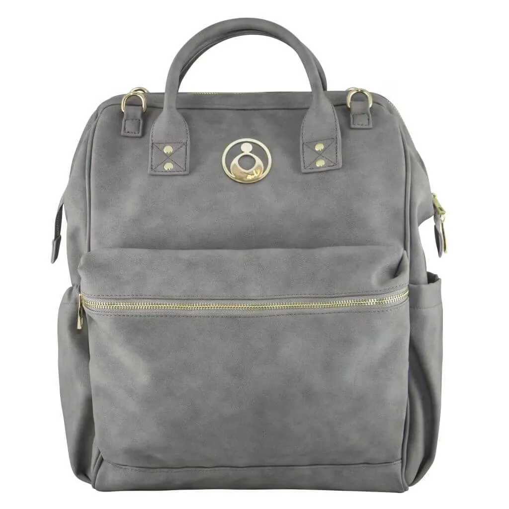 Isoki Byron Backpack Changing Bag (Stone)