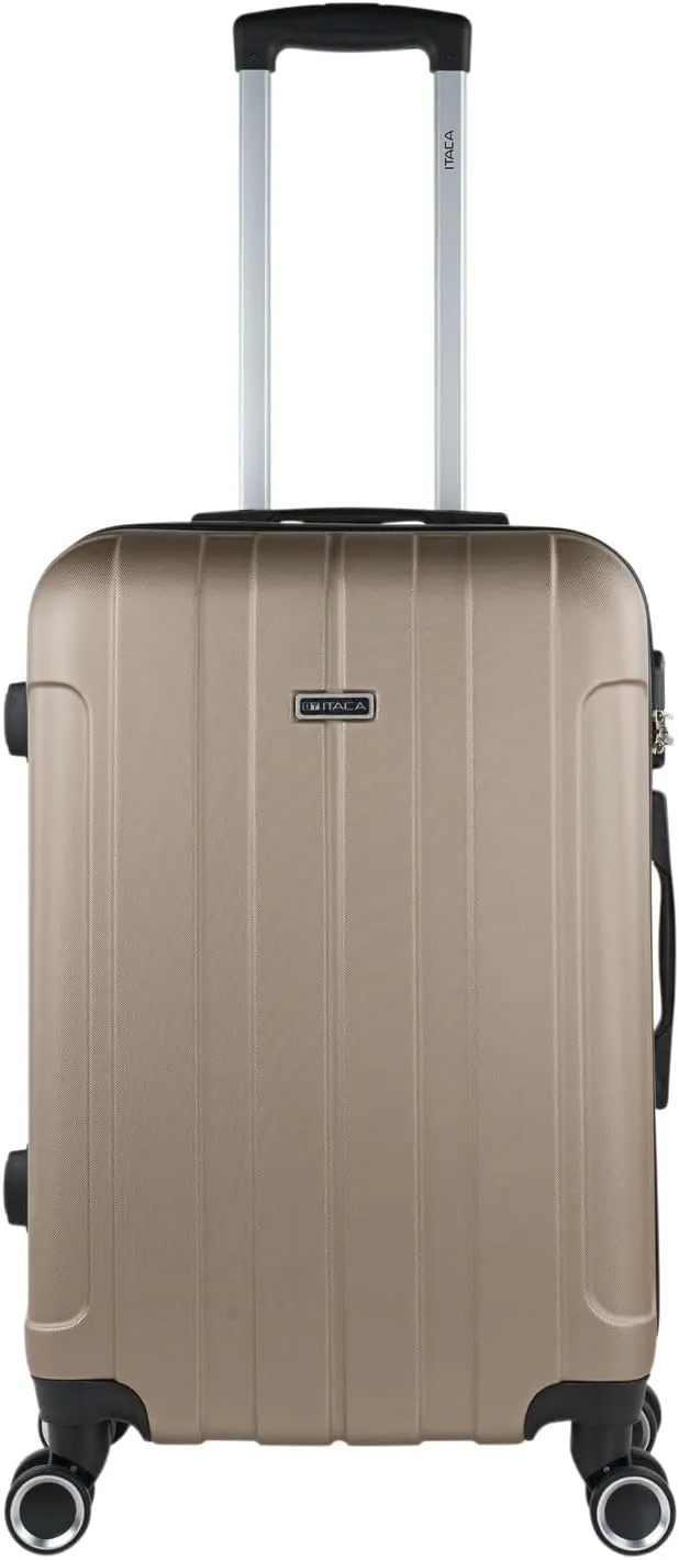 ITACA Travel Suitcase. 4 Wheel Suitcase Set - Travel Suitcase Set - Lightweight Travel Suitcase Set. Combination Lock 771100B