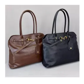 SEALBEER Hot trade New leather large tote bag niche design large capacity retro handbag casual versatile briefcase tide