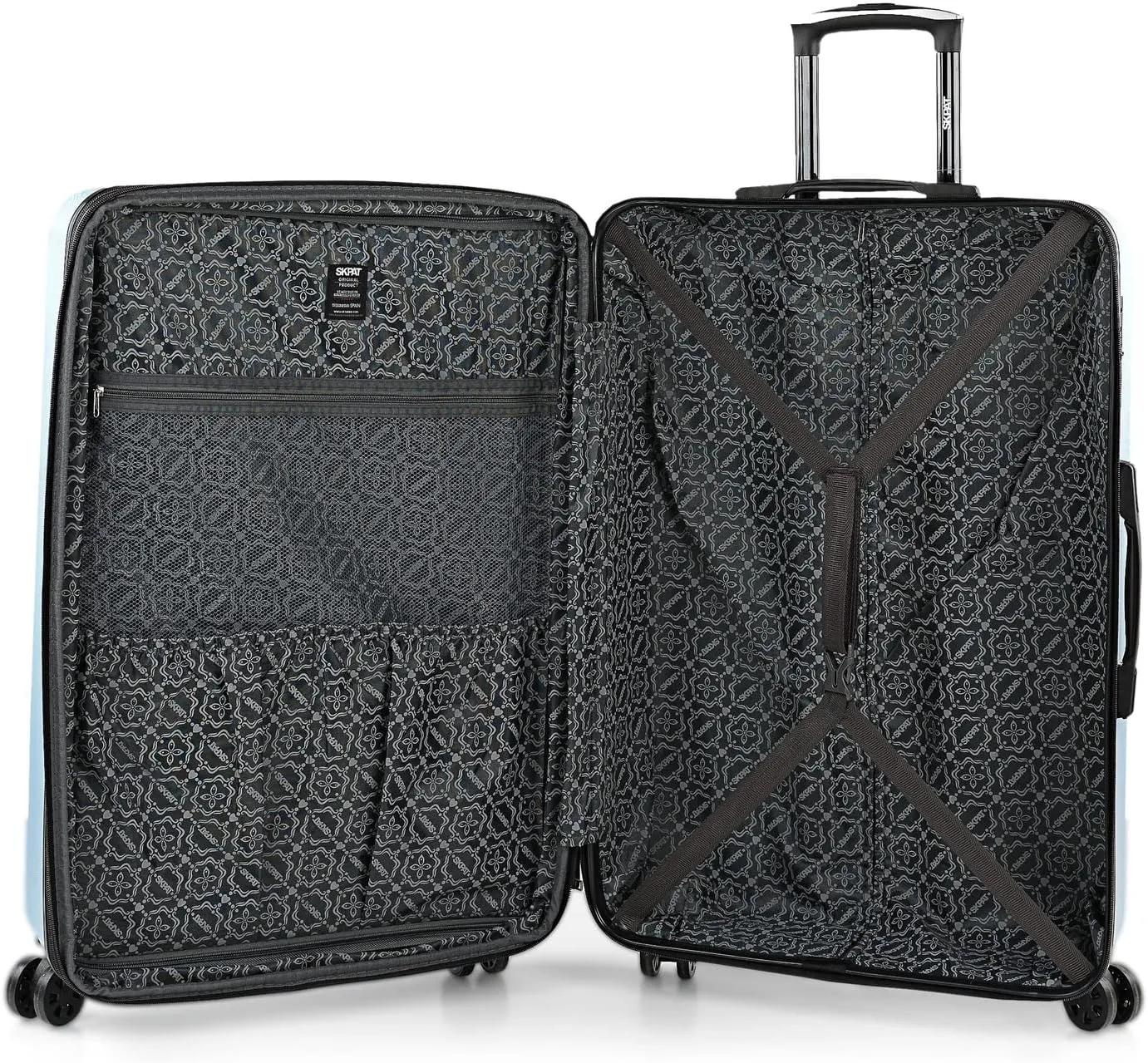 SKPAT - Travel Suitcases Set Suitcases 4 Wheels - Travel Luggage Set - Lightweight Travel Suitcases Set Combination Lock