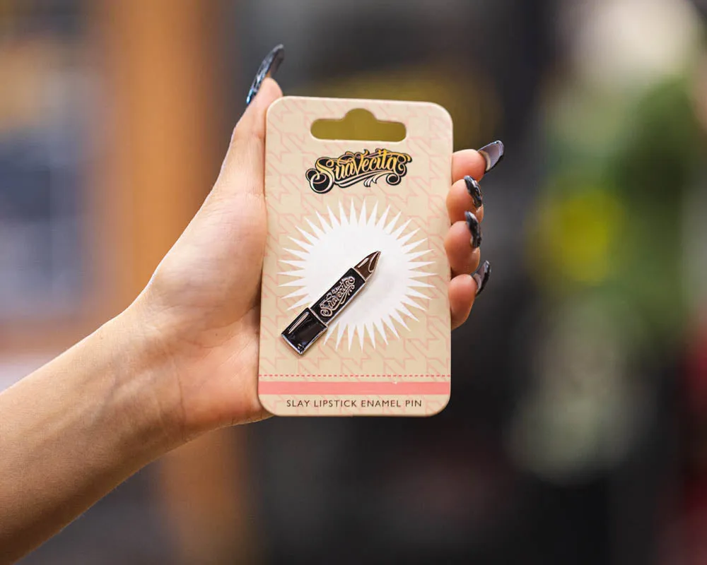 Slay Lipstick Enamel Pin