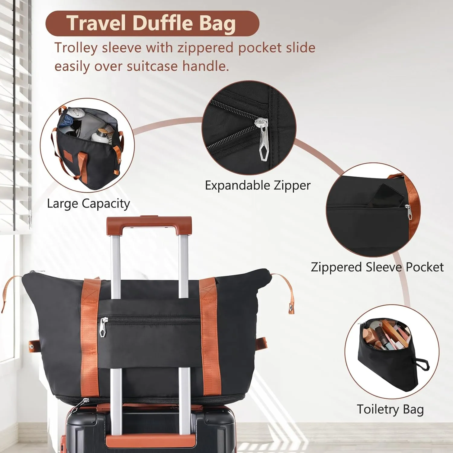 Suitcase Set 3 Piece Carry On Hardside Luggage with TSA Lock Spinner Wheels, Luggage Sets 20 Inch Carry on Suitcase ABS Hardshell Luggage 3 Piece Set with TSA Lock Spinner Wheels