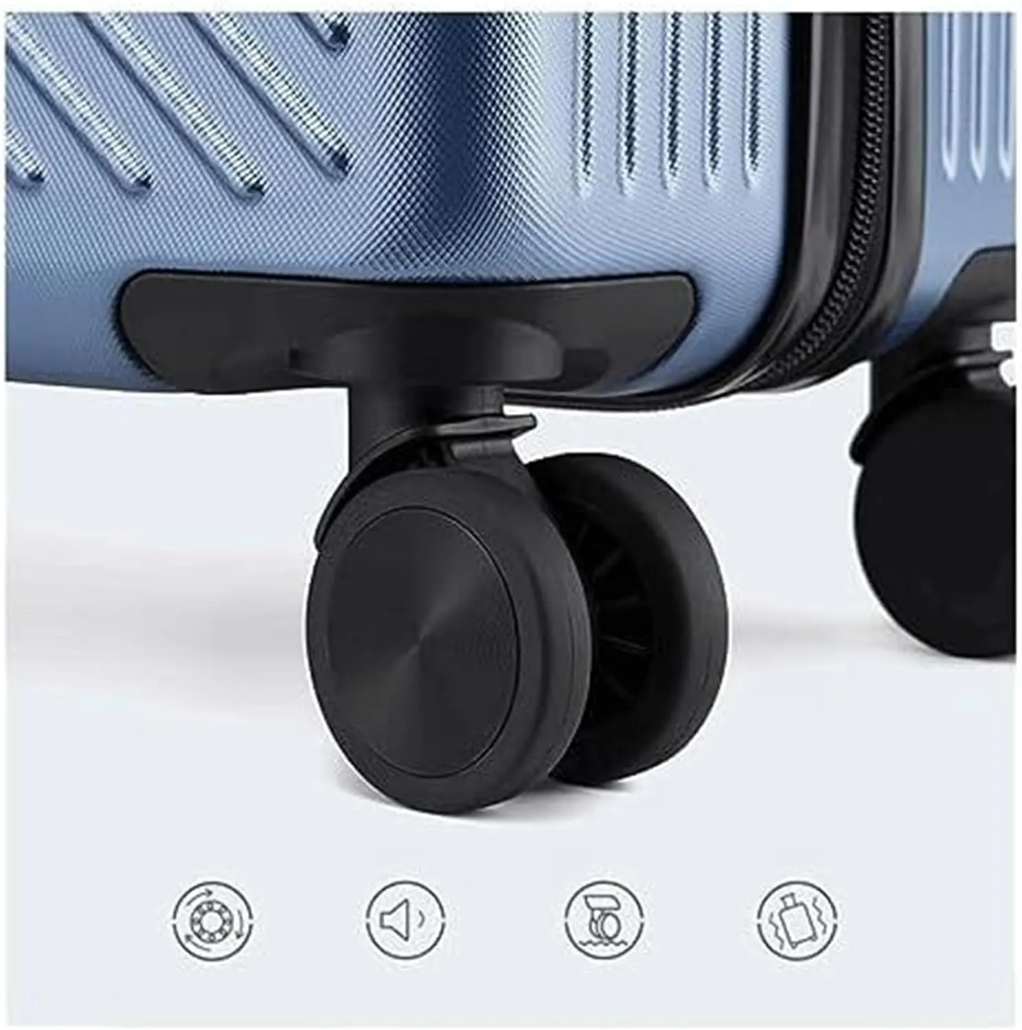 Travel Suitcase Luggage Carry On Lightweight Hardside 4-Wheel Spinner Travel Luggage,Business Luggage Carry-on Luggage (Color : B, Size : 20inch)