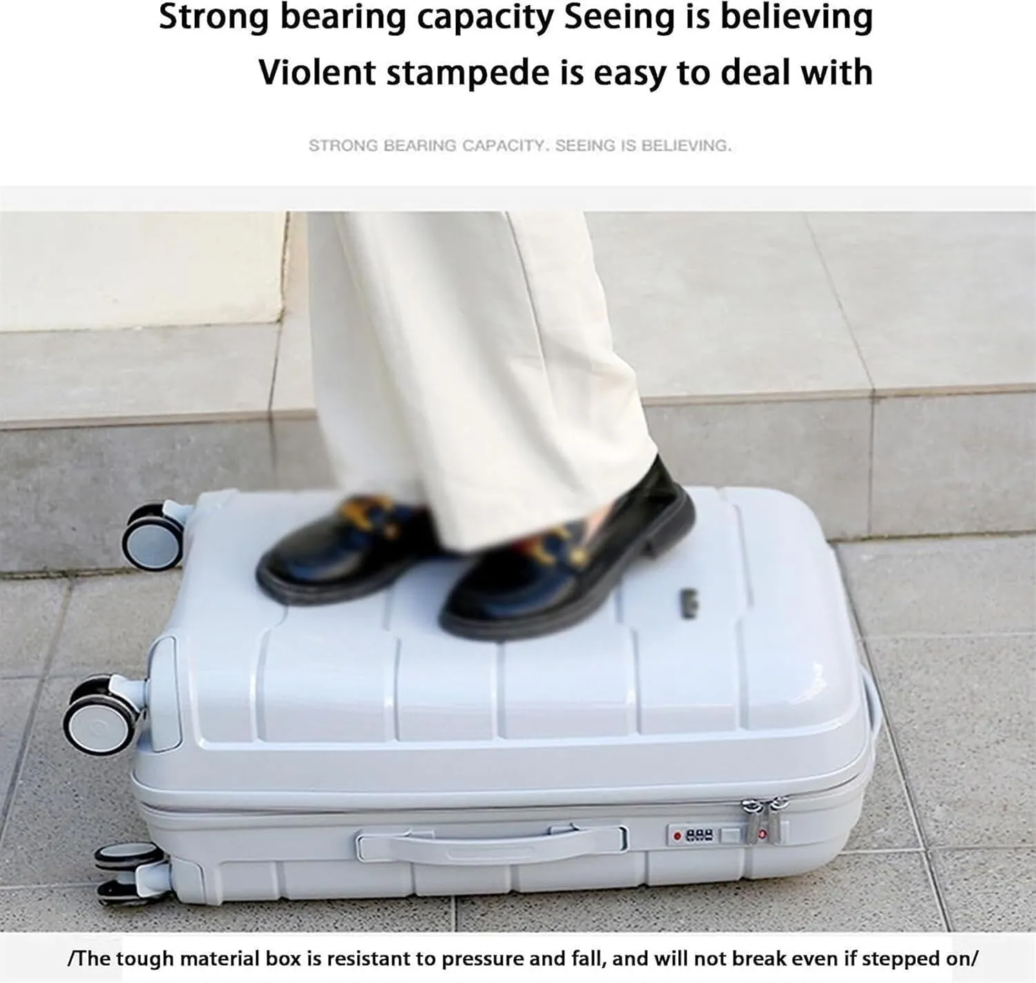 Travel Suitcase Luggage Sets 3 Piece Suitcases With Wheels, Expandable And Travel Lightweight Carry-on Luggage(A)
