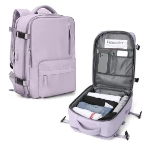 UAKISS  -  Lightweight Travel Backpack Bags Large Capacity Women's Multifunctional Suitcase USB Charging Woman airplane Luggage Bagpacks